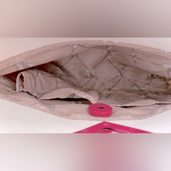 Betsey Johnson XO Double Compartment Hattie Small Satchel / Crossbody - Picture 10 of 14